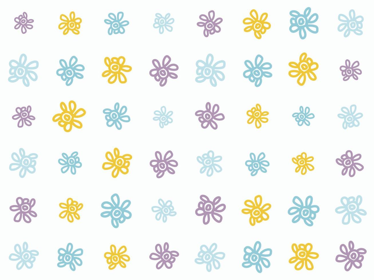 Freihand Blume indianischen Stoff Musterdesign geometrische Boho Textur Vektor Illustrationen Hintergrund.