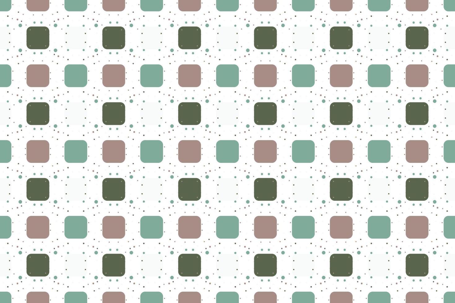 Einfache geometrische Formen Vektor nahtloses Muster Es besteht aus einem Polyeder wie einem Kreisquadratdreieck, das in der Textilindustrie verwendet wird, Stoffmuster, Papier, Tapeten, Buchumschläge