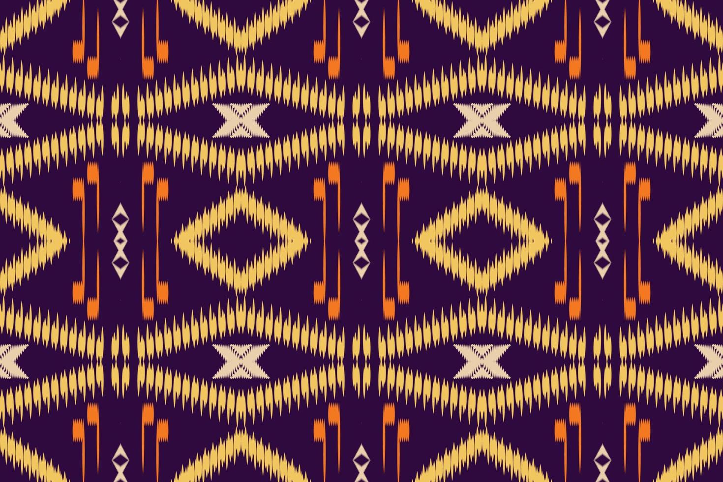 batiktextil ikat triangel sömlös mönster digital vektor design för skriva ut saree kurti borneo tyg gräns borsta symboler färgrutor fest ha på sig