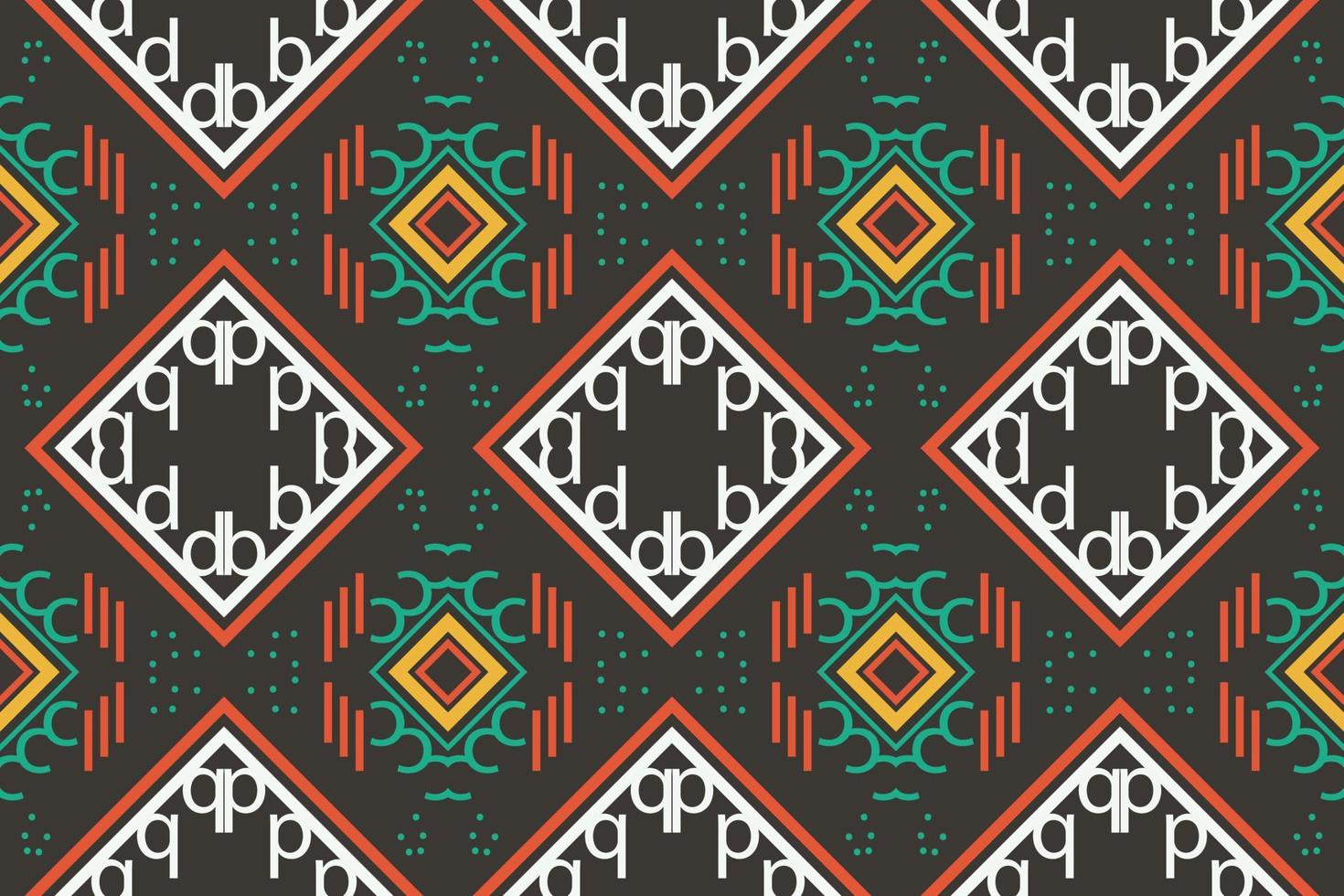 ikat sömlös mönster ikat textur batik textil- sömlös mönster digital vektor design för skriva ut saree kurti borneo tyg gräns borsta symboler färgrutor fest ha på sig