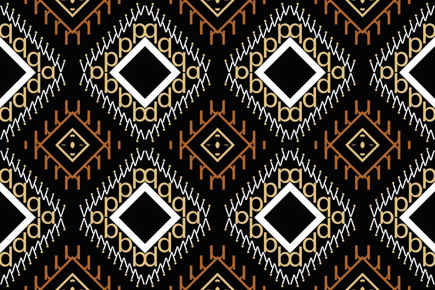 etnisk aztec ikat sömlös mönster textil- ikat aztec sömlös mönster digital vektor design för skriva ut saree kurti borneo tyg aztec borsta symboler färgrutor eleganta