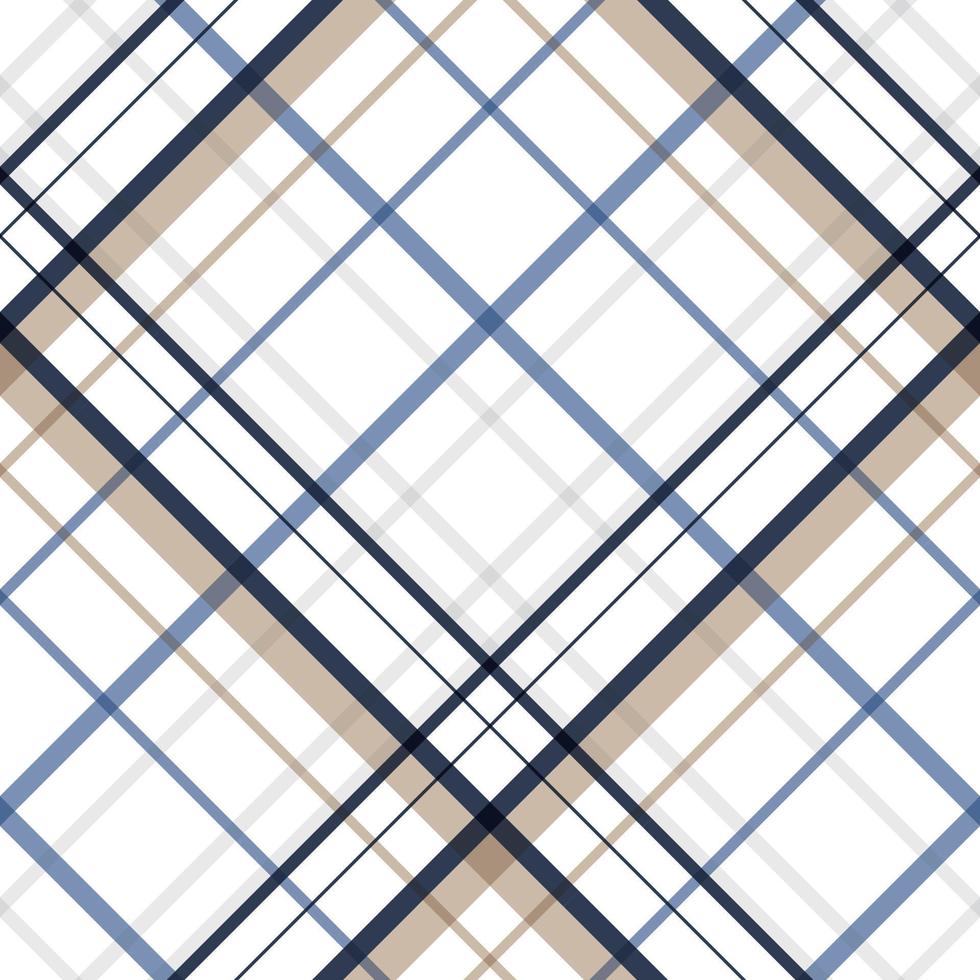 checker mönster sömlös textil- är vävd i en enkel kypert, två över två under de varp, framåt ett tråd på varje passera. vektor