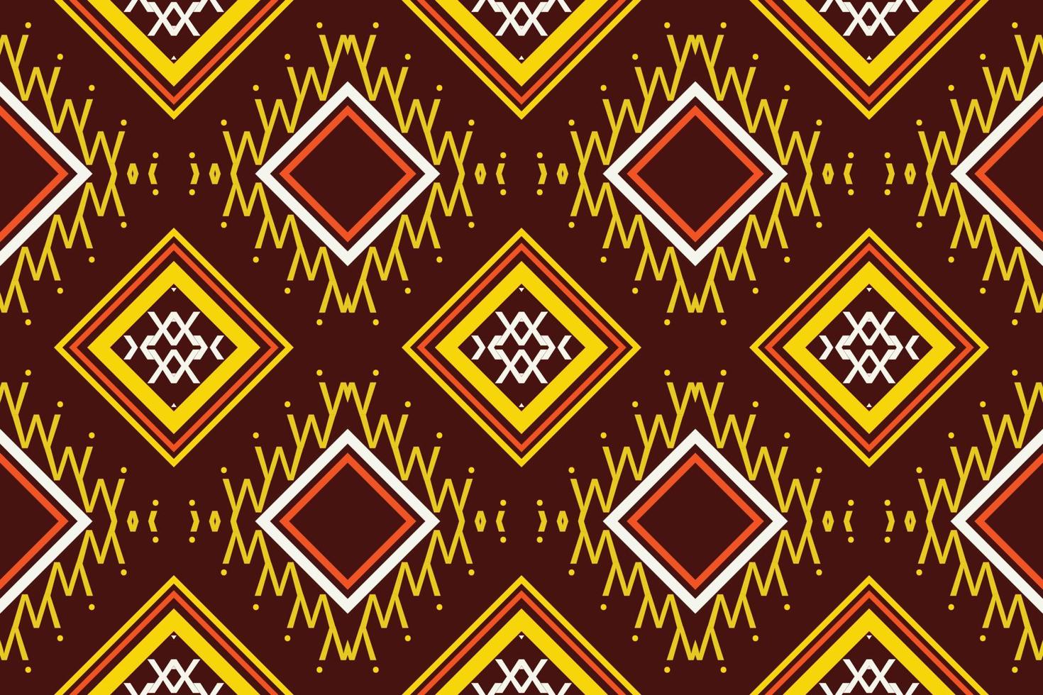 etnisk aztec ikat sömlös mönster textil- ikat bakgrund sömlös mönster digital vektor design för skriva ut saree kurti borneo tyg aztec borsta symboler färgrutor bomull