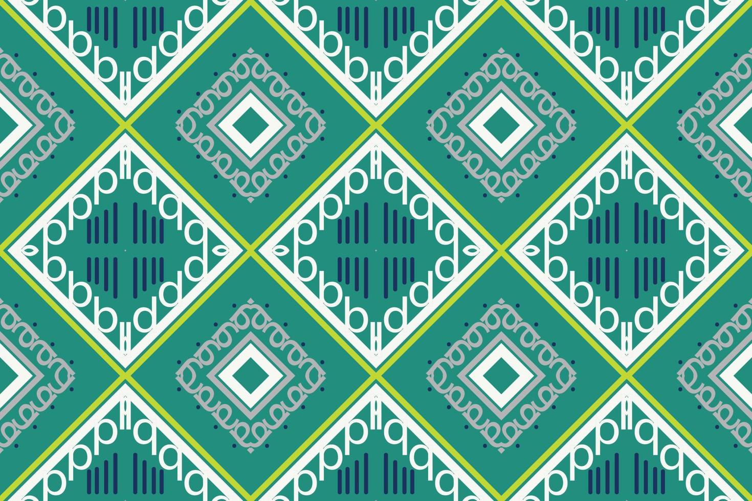 etnisk aztec ikat sömlös mönster textil- ikat blommig sömlös mönster digital vektor design för skriva ut saree kurti borneo tyg aztec borsta symboler färgrutor eleganta