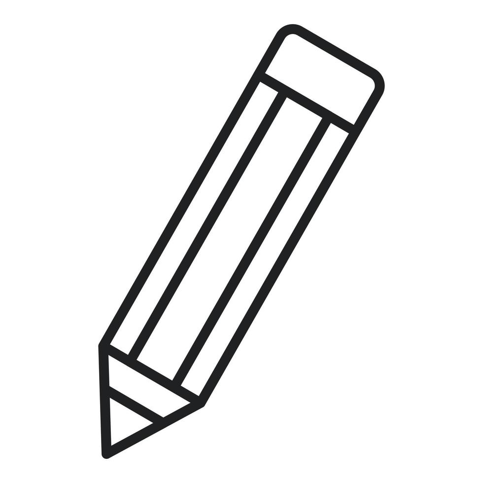 penna ikon översikt vektor. dator gränssnitt vektor