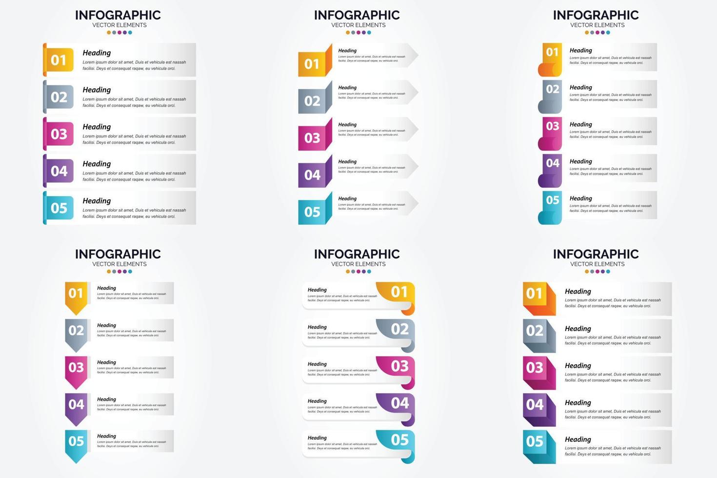 vektor illustration infographics platt design uppsättning för reklam broschyr flygblad och tidskrift