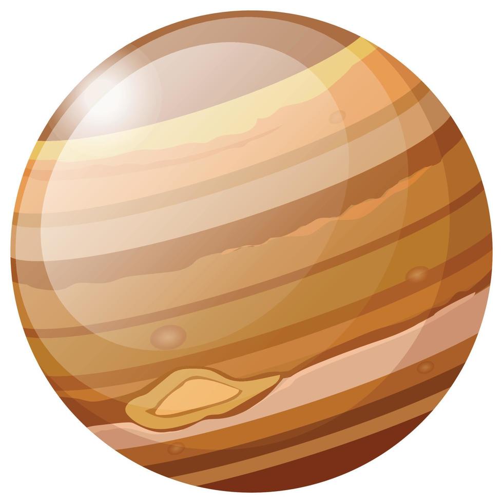 växter sol- systemet - Jupiter vektor