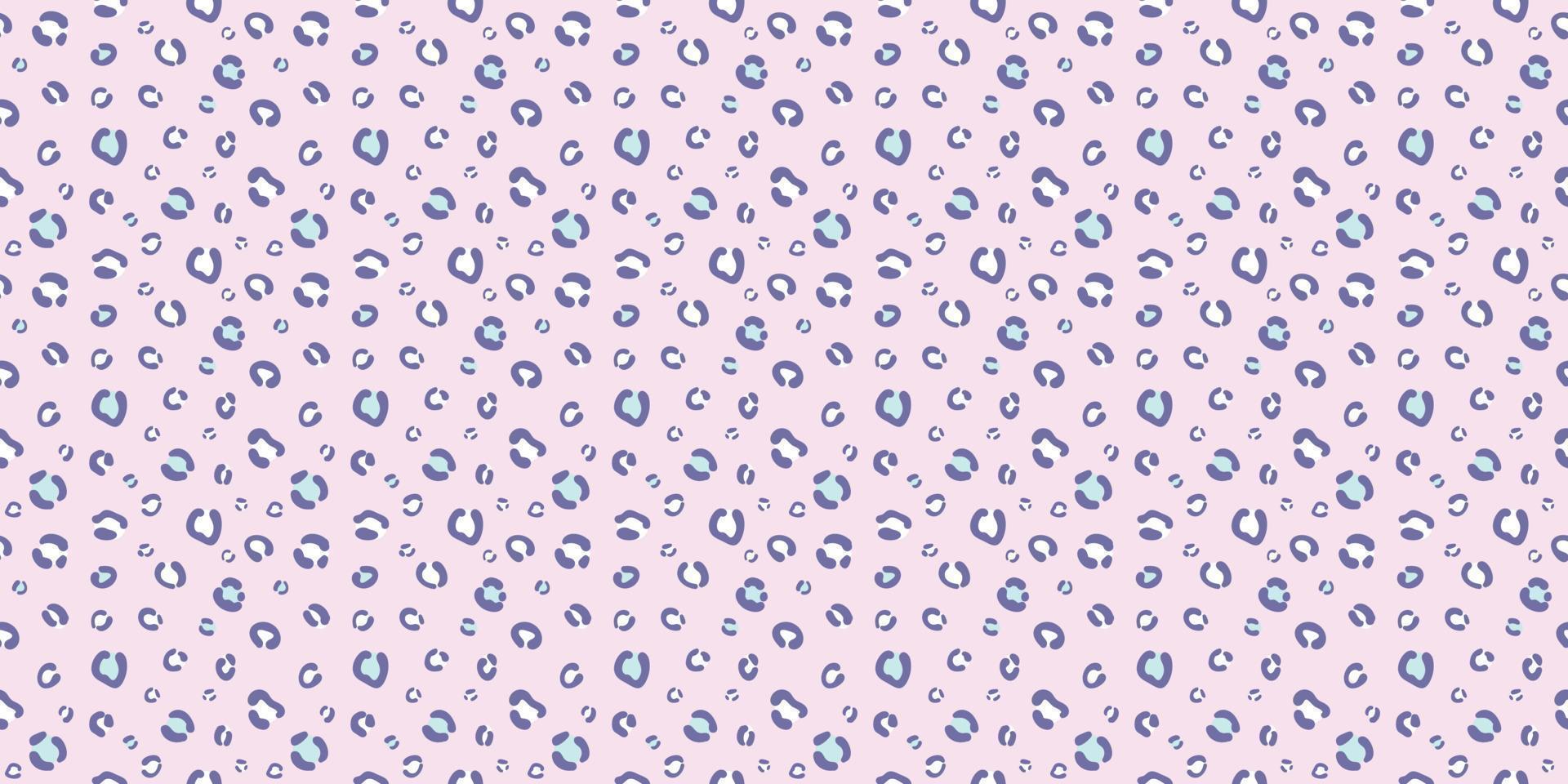 gepard vektor mönster bakgrund, pastell lila och blå
