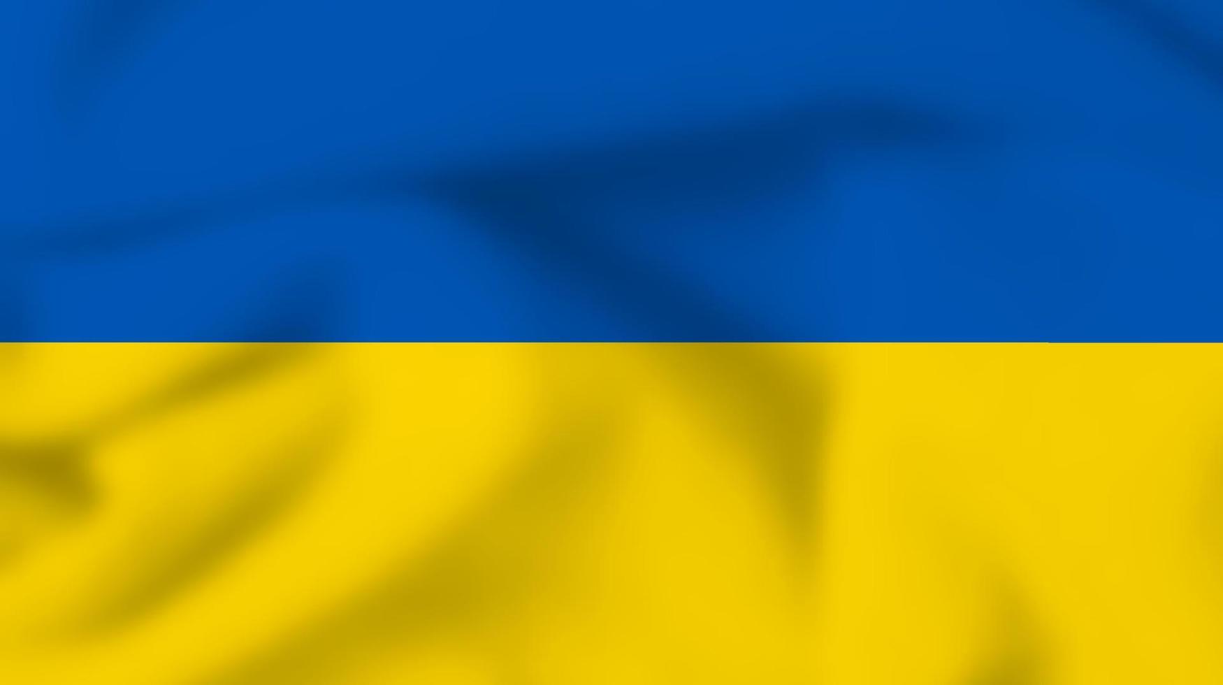 ukrainische nationalflagge vektor