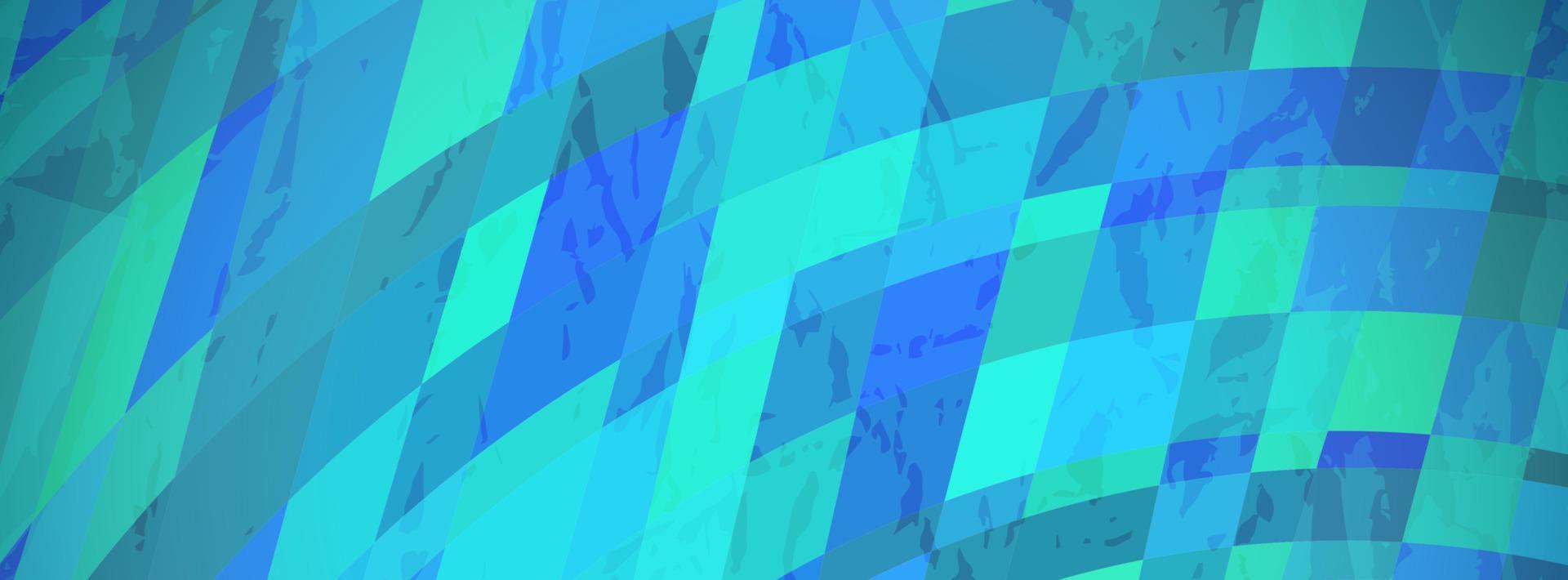 abstrakter strukturierter Hintergrund mit blauen bunten Rechtecken. Banner-Design. schönes futuristisches dynamisches geometrisches Musterdesign. Vektor-Illustration vektor