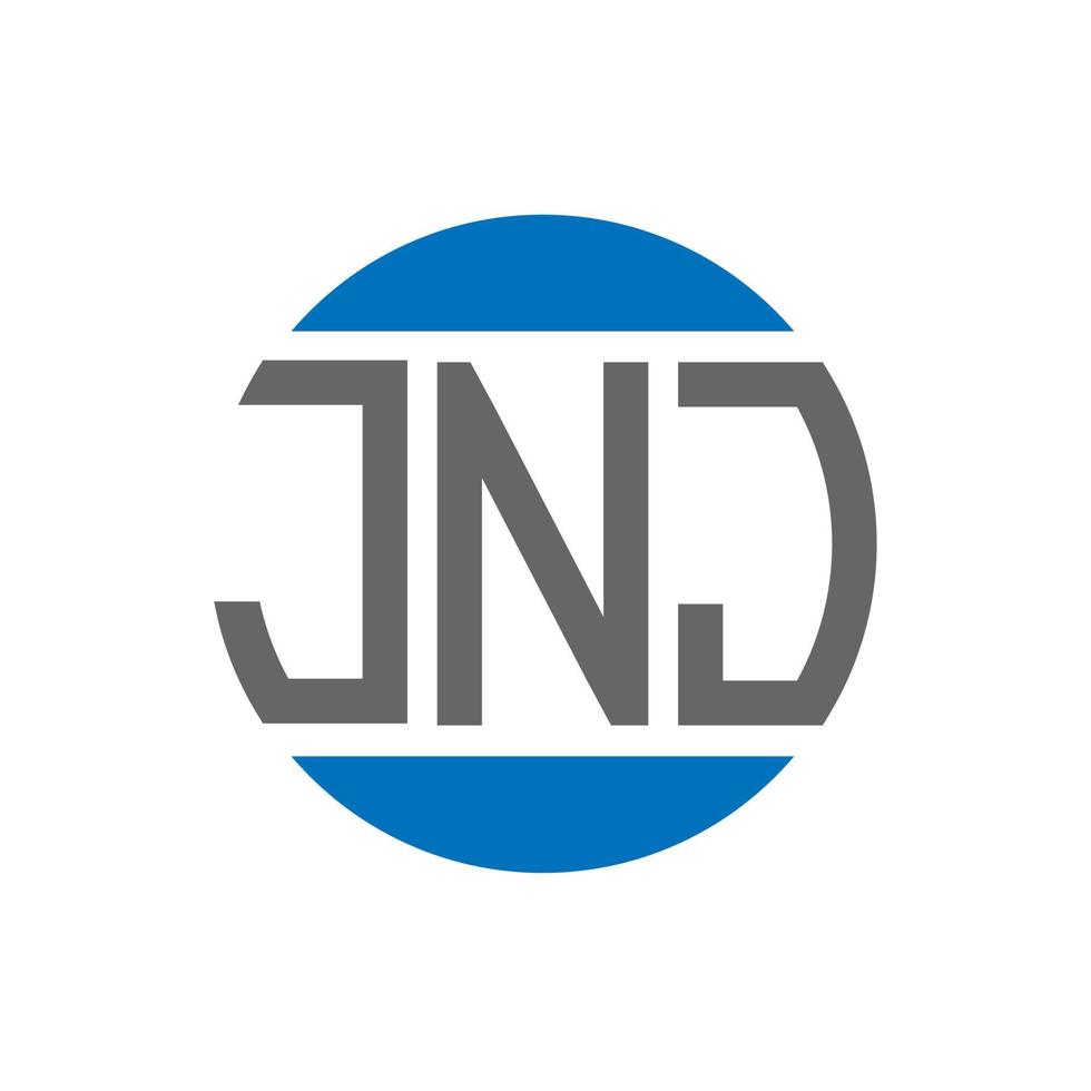 jnj brev logotyp design på vit bakgrund. jnj kreativ initialer cirkel logotyp begrepp. jnj brev design. vektor