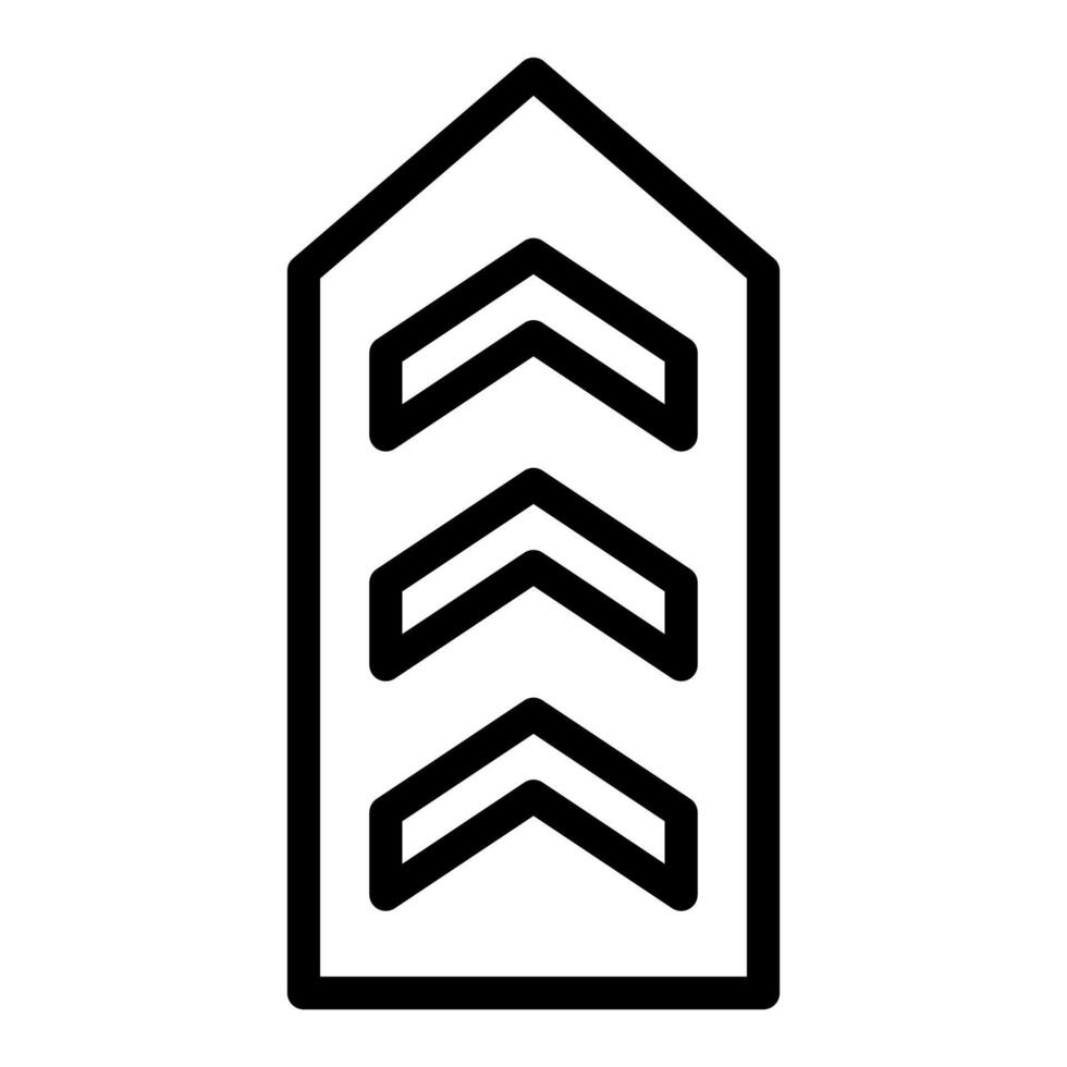 Abzeichen Illustration Vektor und Logo Symbol Armee Waffensymbol perfekt.