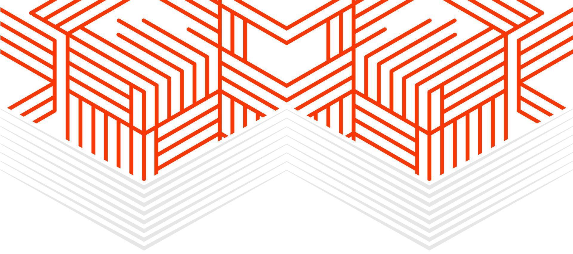 orangefarbenes Linienmusterdesign 268 Tapetenhintergrundvektor vektor