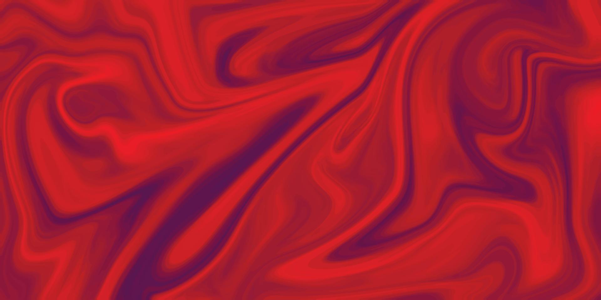 abstrakte Tuschemalerei Hintergrund, roter flüssiger Hintergrund, rote Farbe schöne flüssige abstrakte Marmorölfarbe Hintergrund, Vektor, Illustration vektor