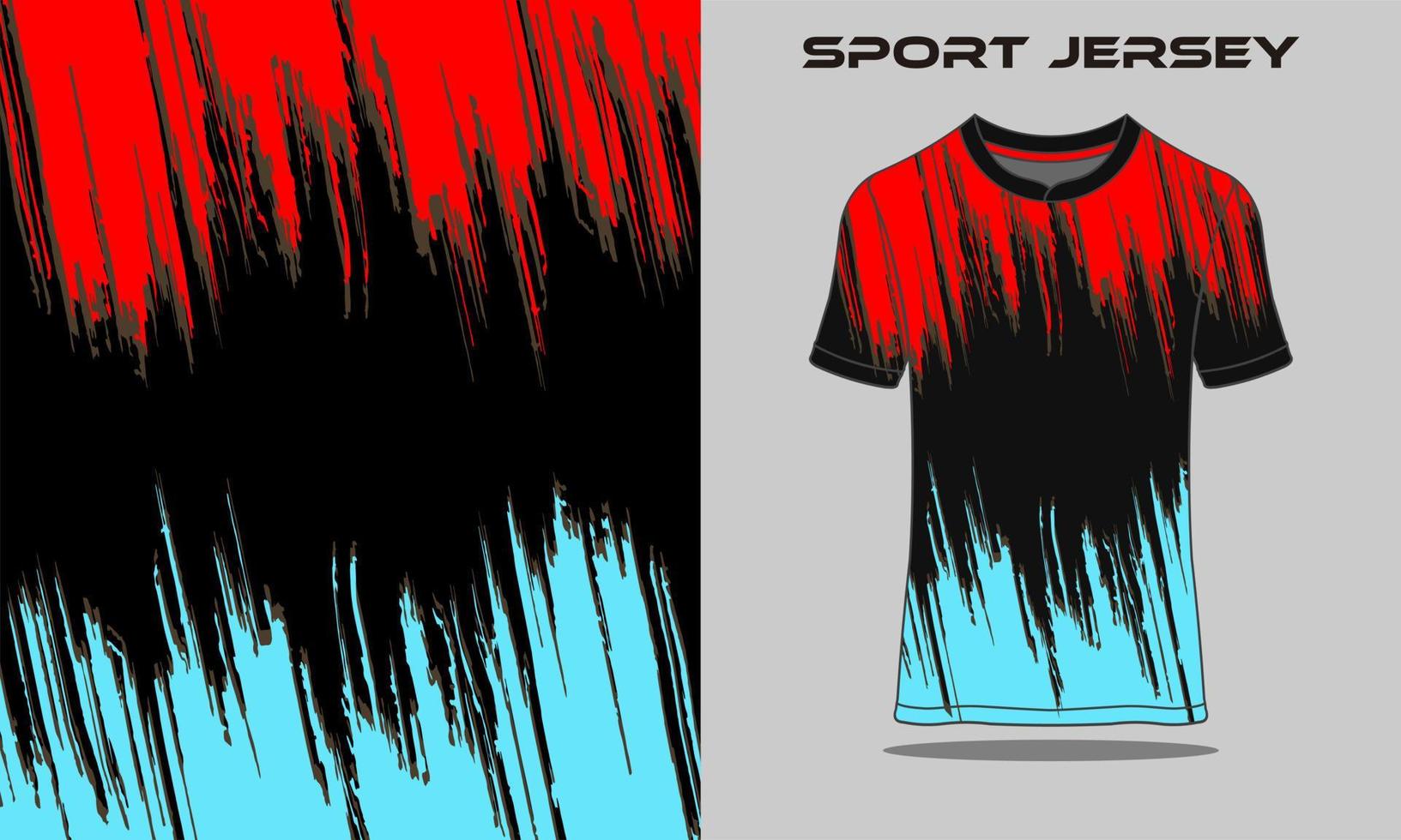 tshirt sport grunge textur bakgrund för fotboll jersey cykling fotboll gaming vektor