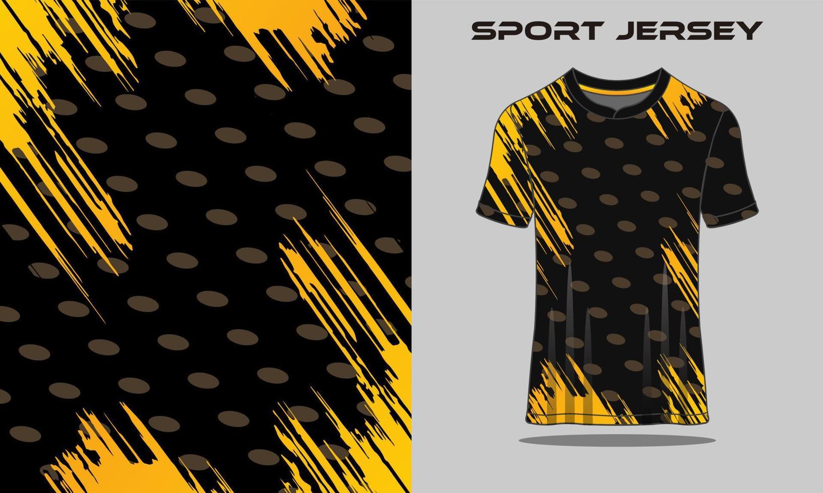 T-Shirt Sport-Grunge-Textur-Hintergrund für Fußball-Trikot Radfahren Fußball-Gaming-Vektor vektor