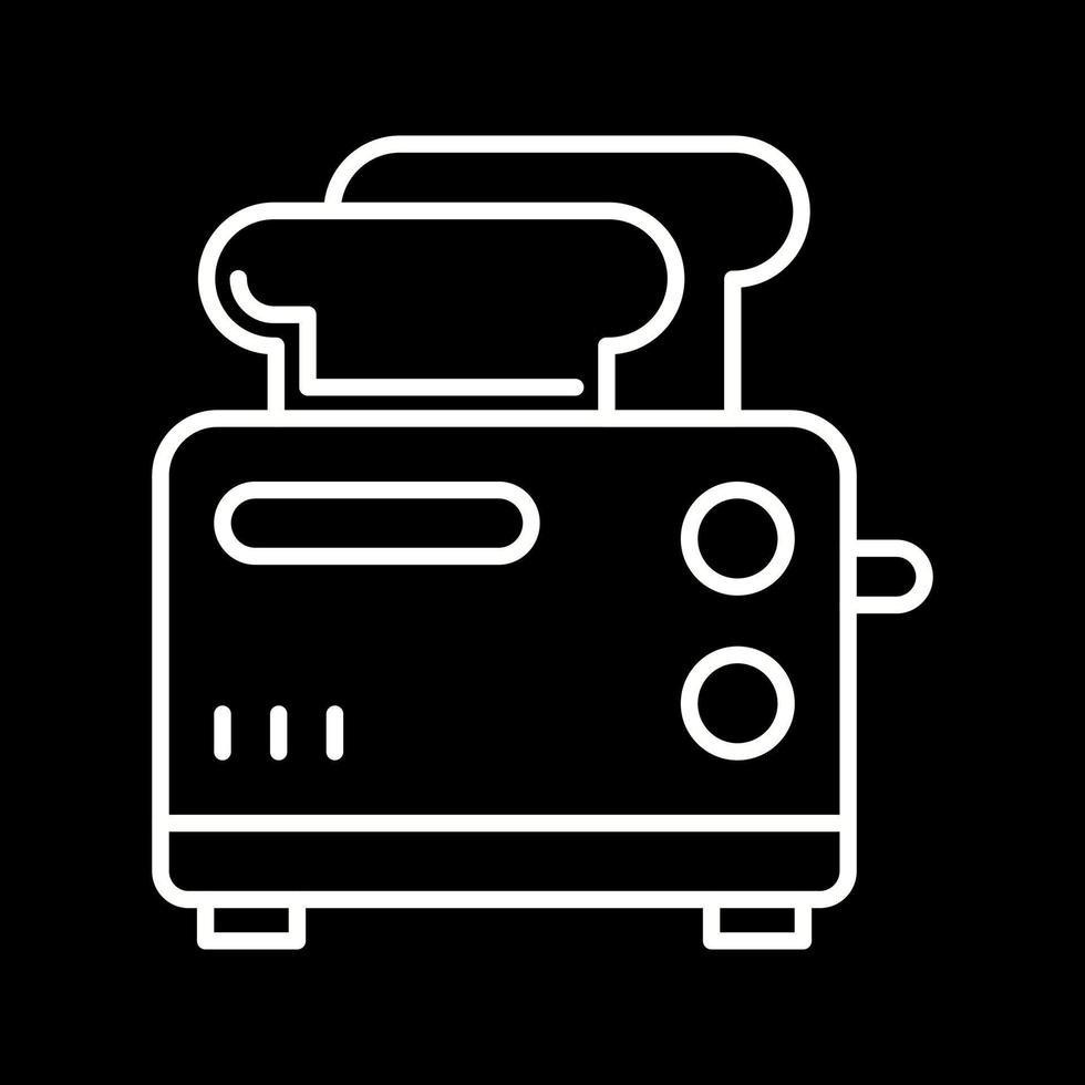 Toaster-Vektor-Symbol vektor