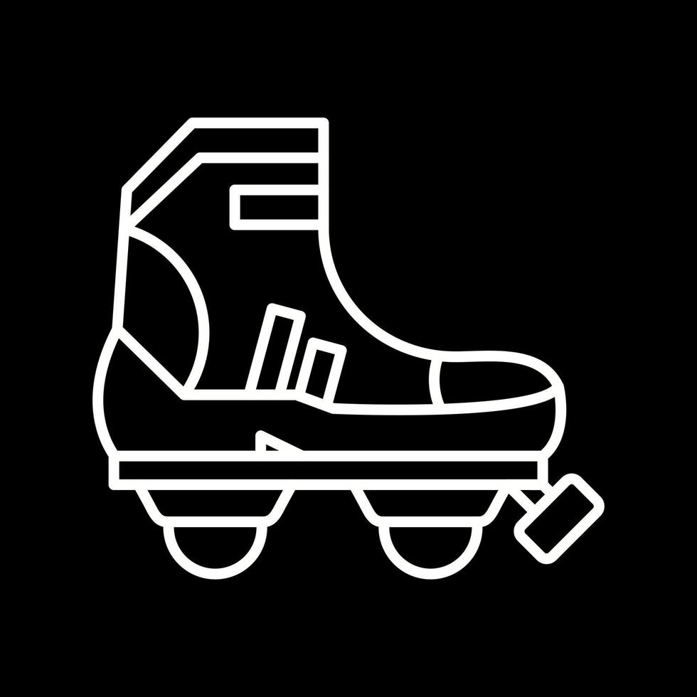 Skate-Vektor-Symbol vektor