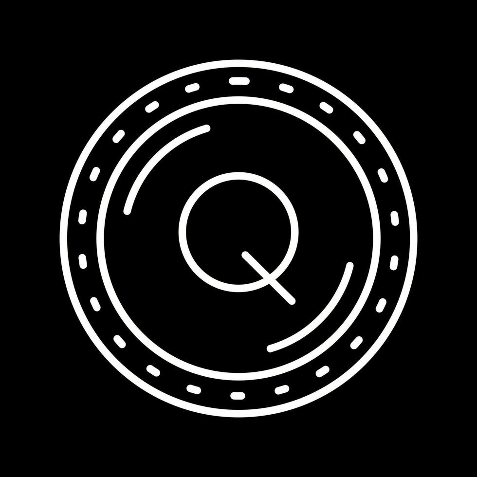 Quetzal-Währungsvektorsymbol vektor
