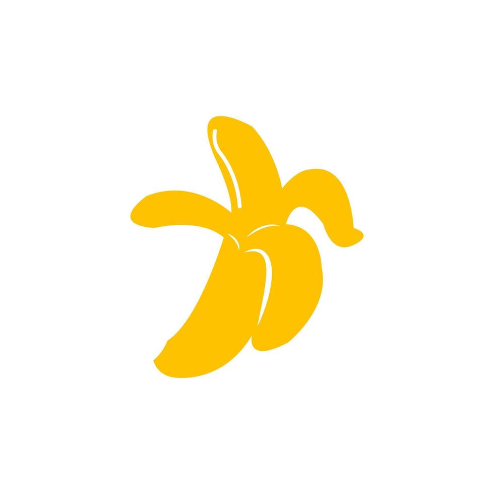 Bananen-Symbol-Illustrationsvektor vektor