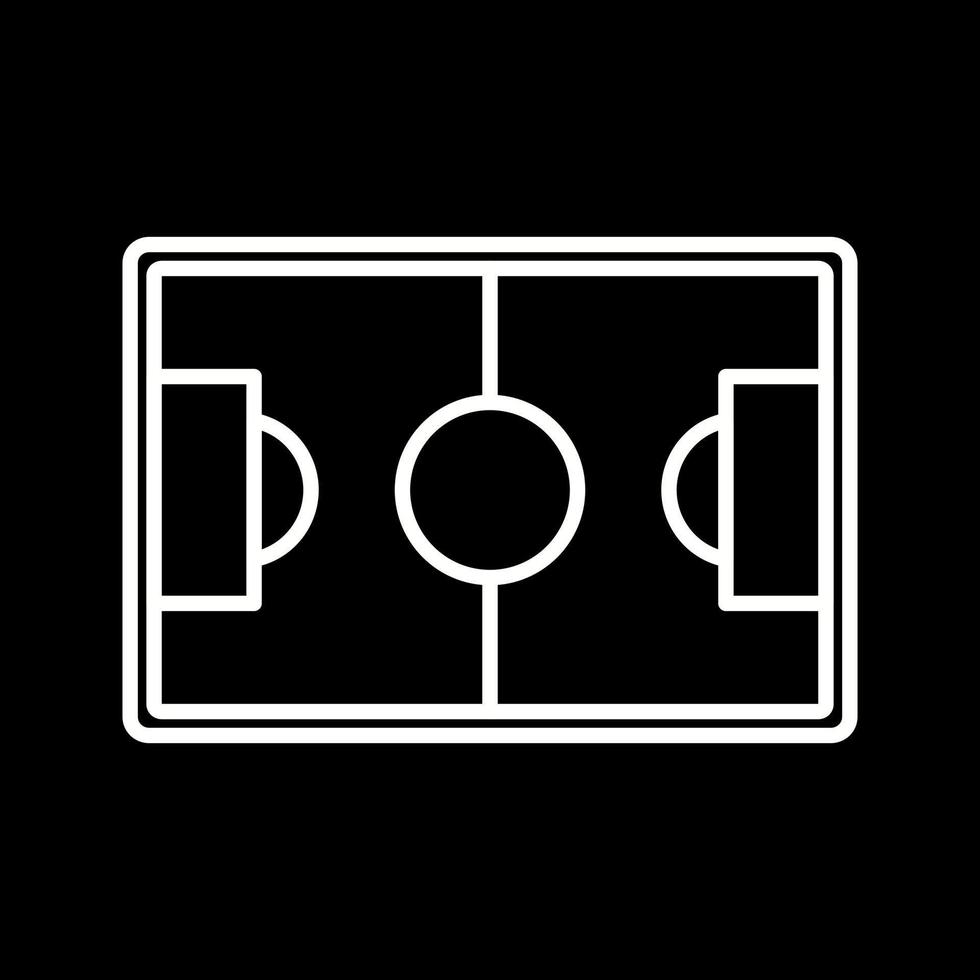 Tischfußball-Vektorsymbol vektor