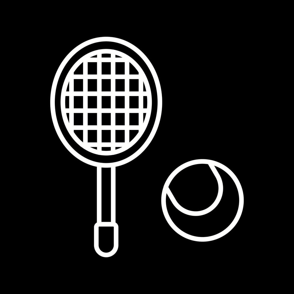 Tennis-Vektor-Symbol vektor