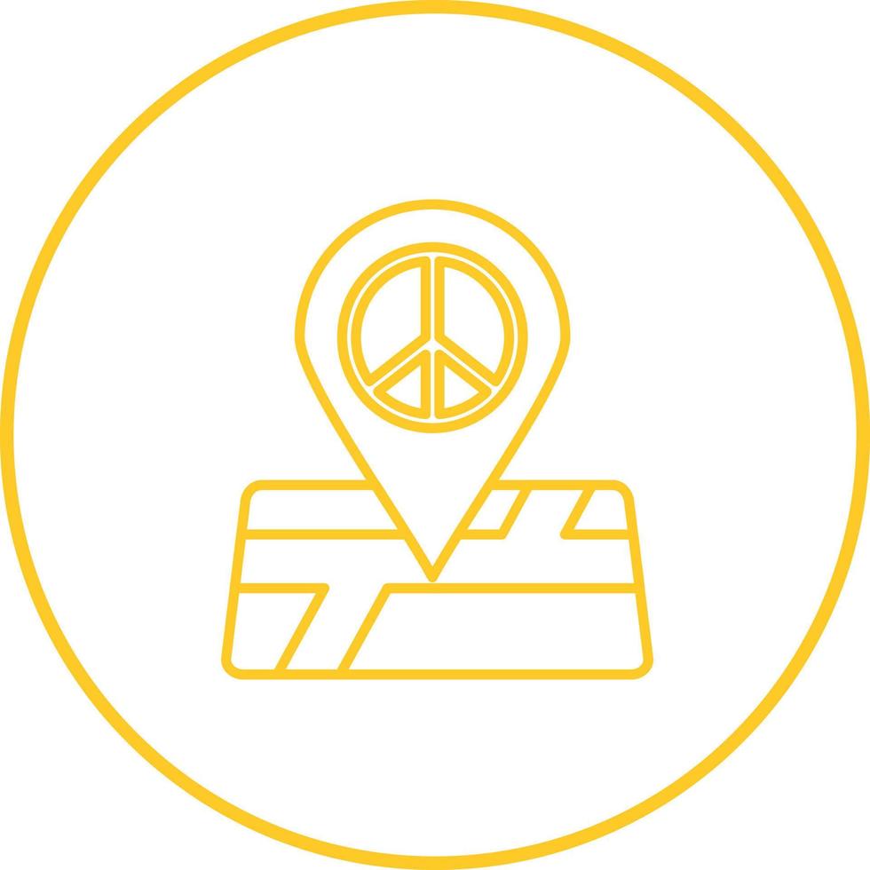 fred plats vektor ikon