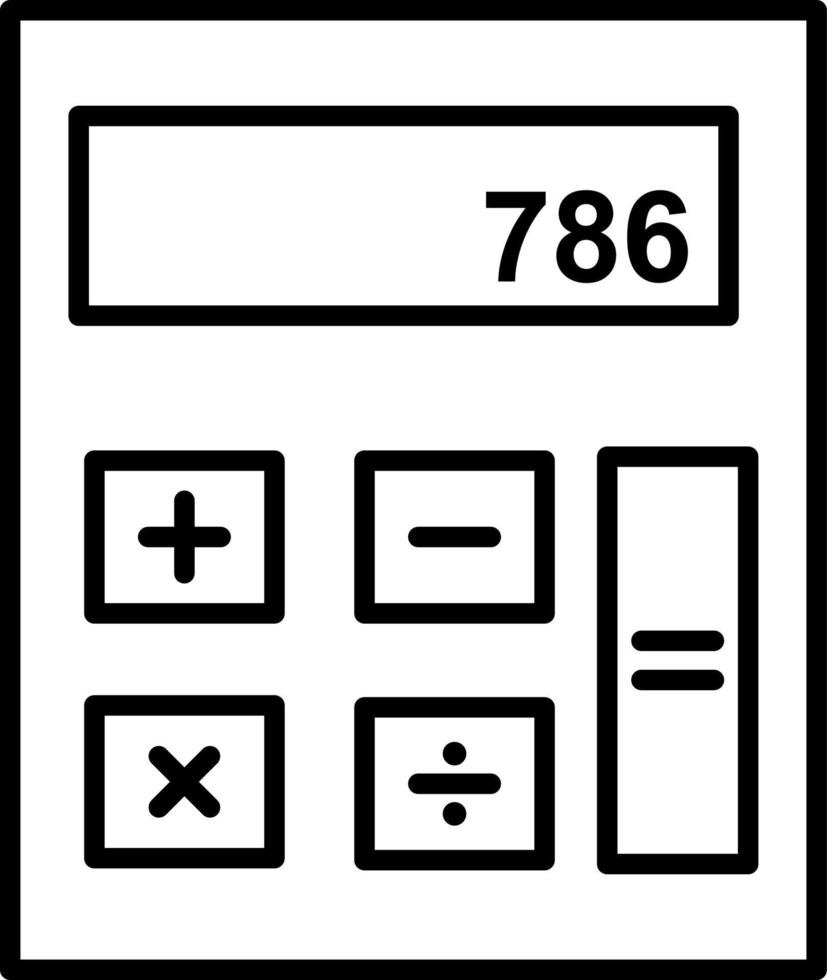 Symbol für die Taschenrechnerzeile vektor