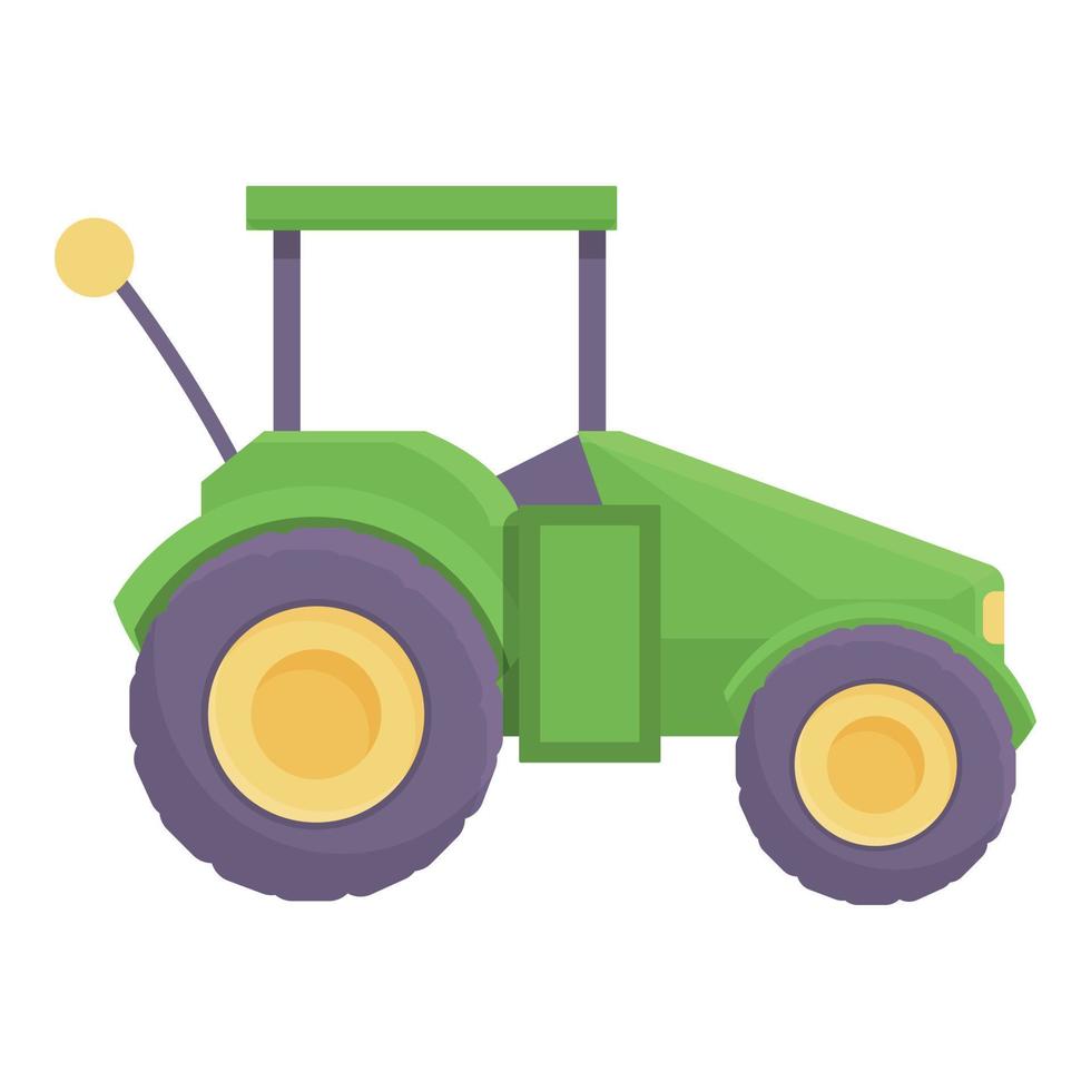 radio kontrollera traktor ikon tecknad serie vektor. avlägsen leksak vektor