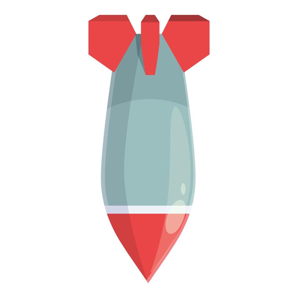bomba ikon tecknad serie vektor. bunkra labb vektor