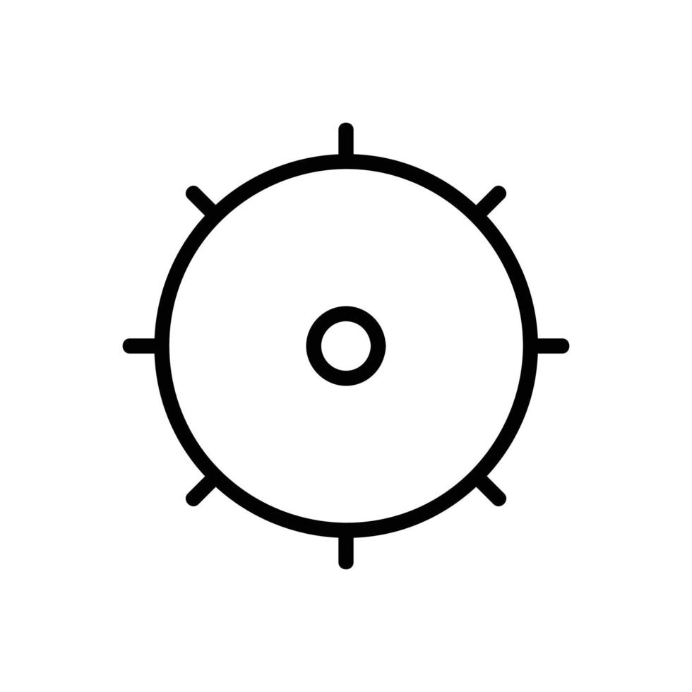kugghjul vektor ikon