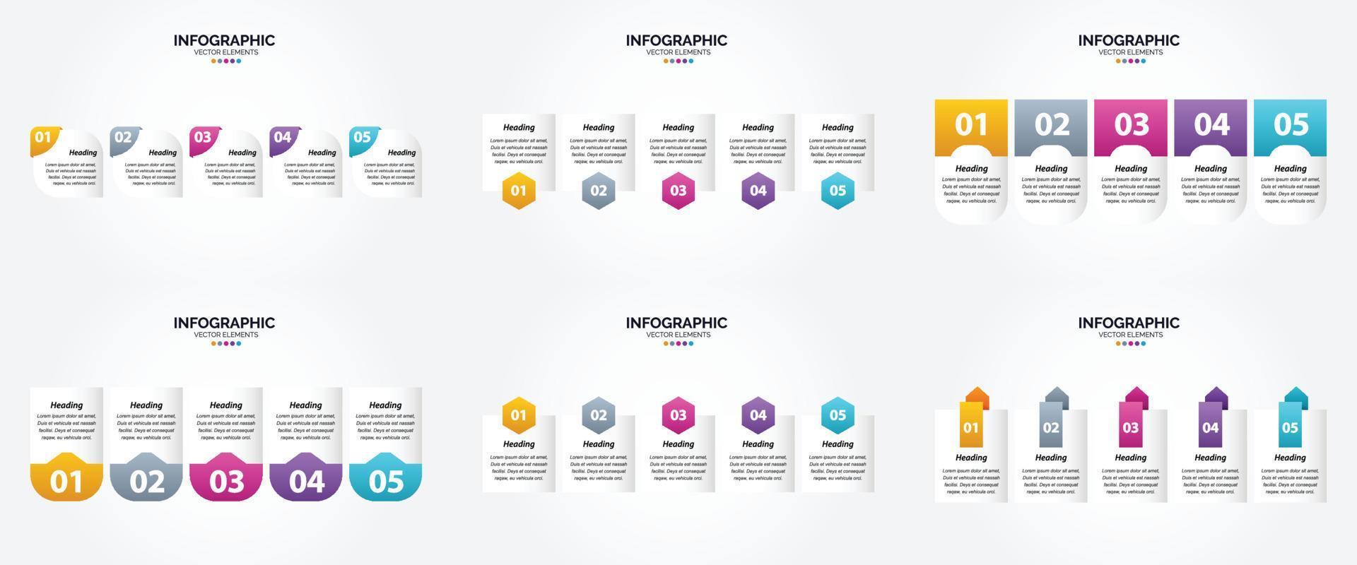 vektor illustration infographics platt design uppsättning för reklam broschyr flygblad och tidskrift