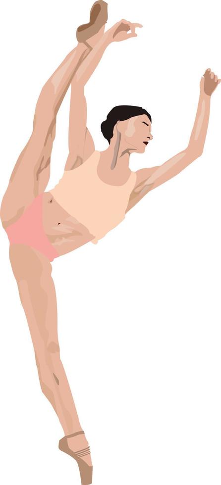 ballerina vektor konst
