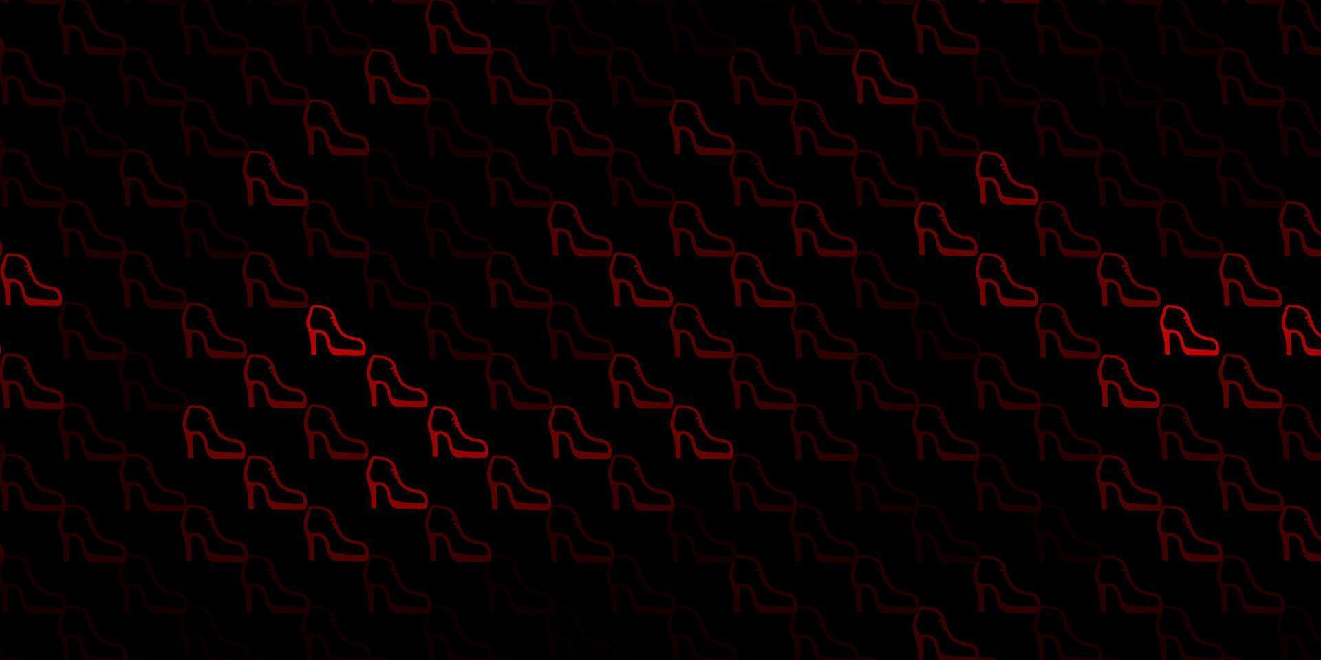 mörkrosa, röd vektorbakgrund med kvinnasymboler. vektor