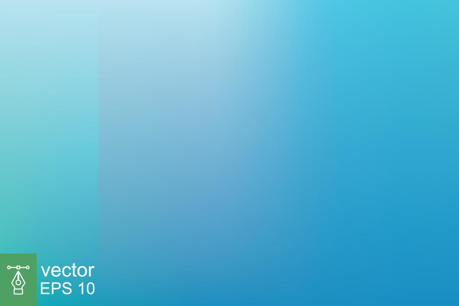 abstrakt blå kricka lutning bakgrund. suddig turkos vatten bakgrund. ljus grön, mjuk, hav, hav, natur. vektor illustration för din grafisk design, baner, sommar eller aqua affisch. eps 10.