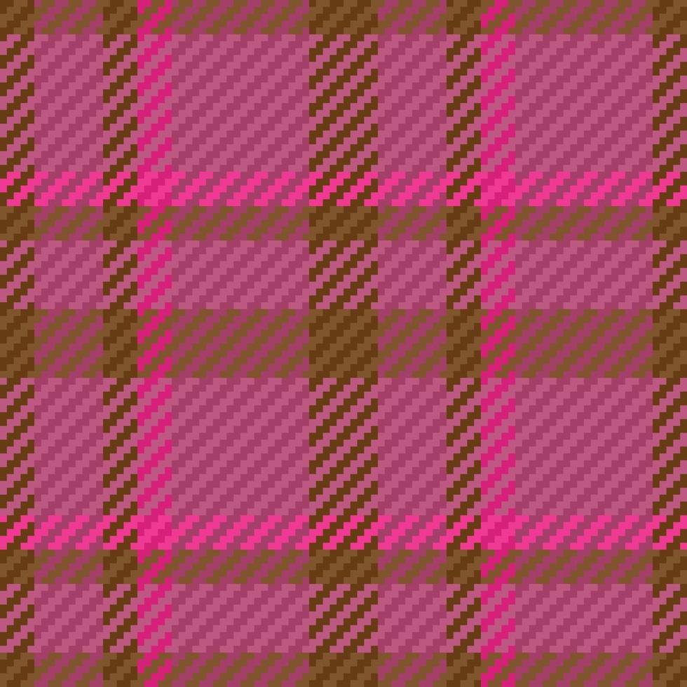 Vektor-Textil-Tartan. Stoff nahtlose Kontrolle. Plaid-Textur-Muster-Hintergrund. vektor