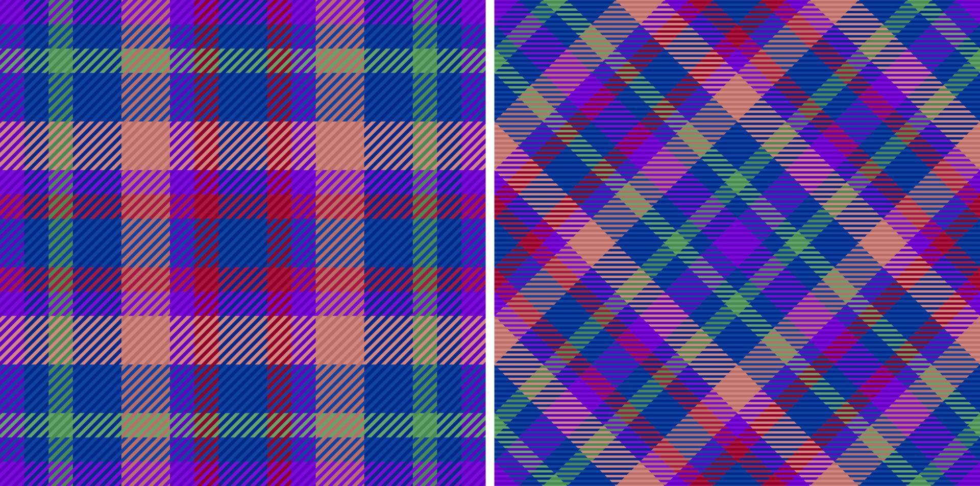 tyg bakgrund tartan. textil- vektor kolla upp. pläd textur mönster sömlös.