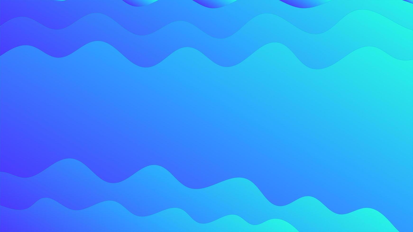abstrakter hintergrund im papierschnittstil. 3D-Tapete mit ausgeschnittenen tiefen Wellen, moderne Abdeckung. blaue Farbschichten mit glatter Schattenpapierschnittkunst. vektorkartenillustration, origami geometrische formen vektor