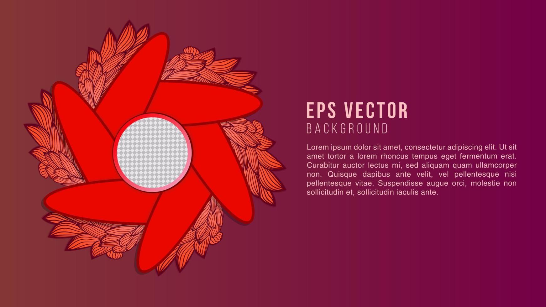 Kritzeleien einfach und editierbar abstrakte rote Schritte bestellen Diagrammhintergrund. grafische Infografik-Elemente. Vektor-Illustration vektor