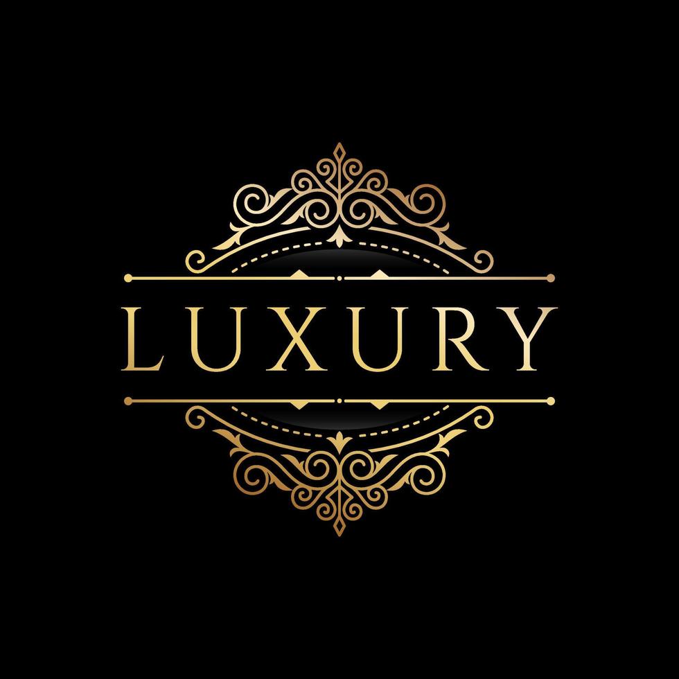 Luxus-Logo-Design vektor