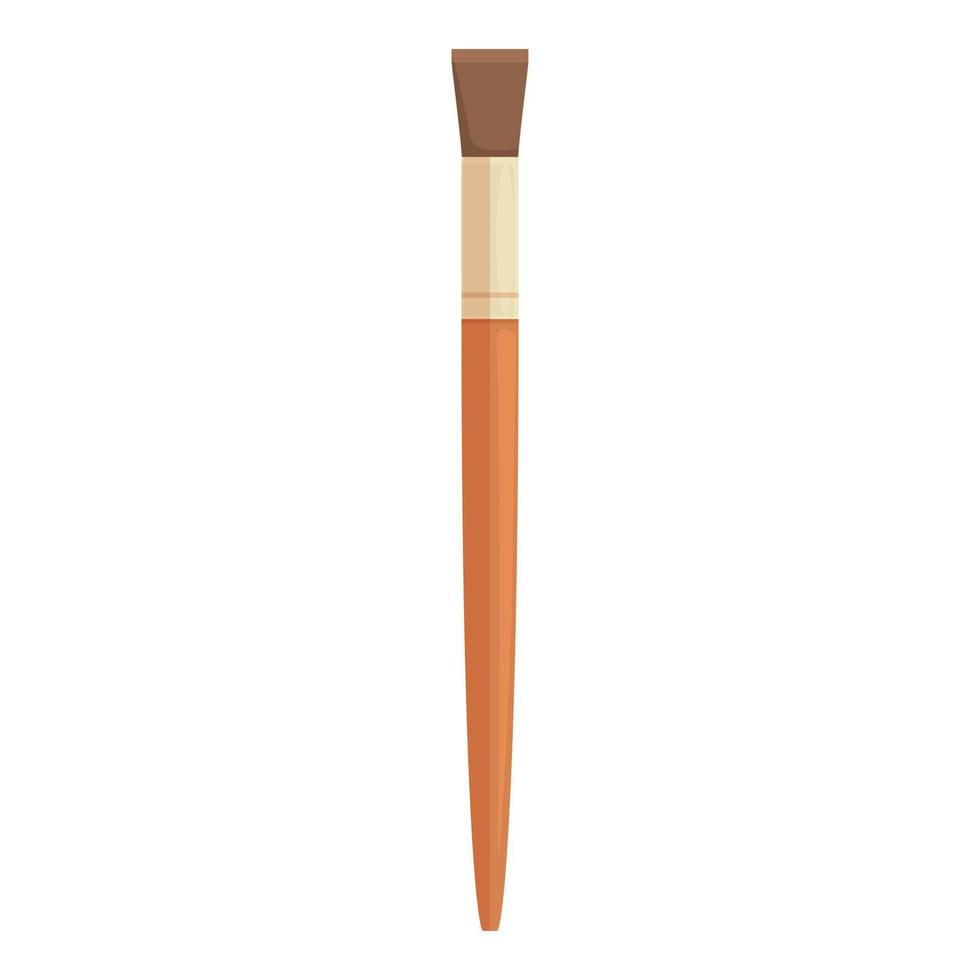 Bleistift-Pinsel-Symbol Cartoon-Vektor. Kunstatelier vektor