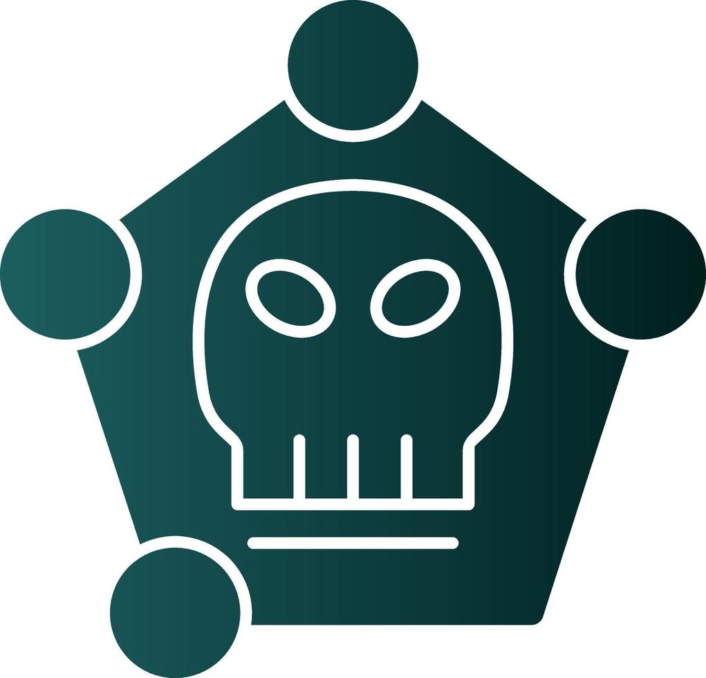 Malware-Vektor-Icon-Design vektor