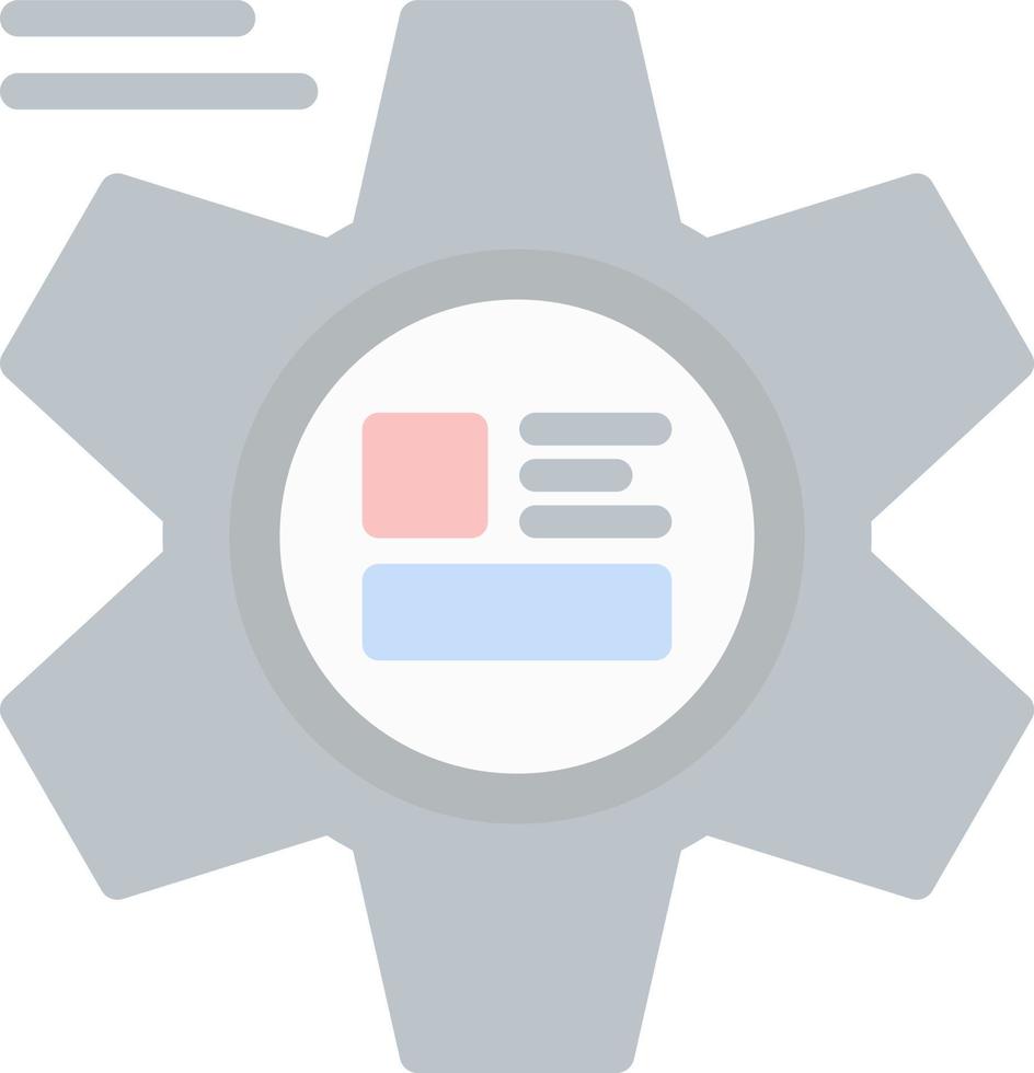 Anzeigenoptimierungs-Vektor-Icon-Design vektor