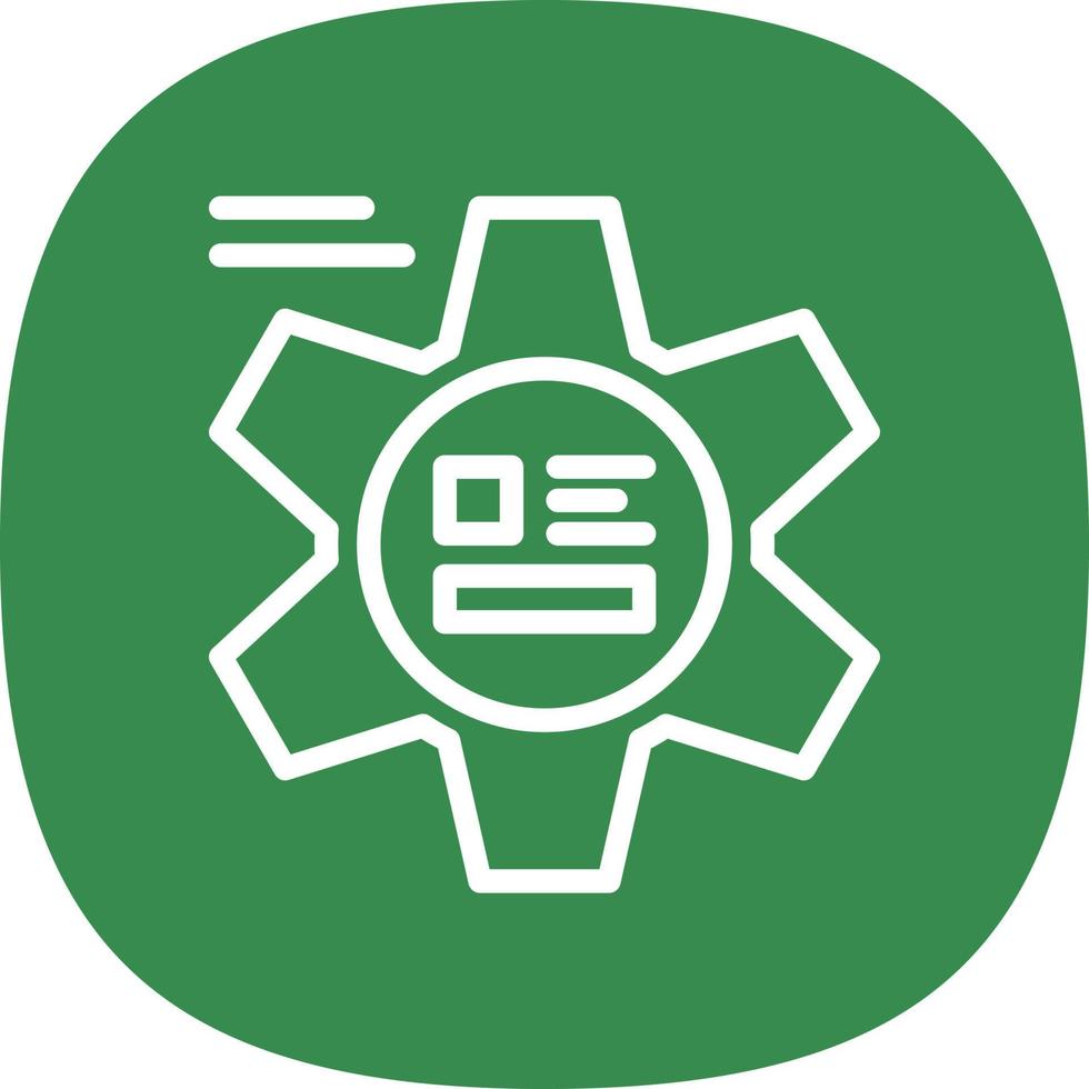 Anzeigenoptimierungs-Vektor-Icon-Design vektor