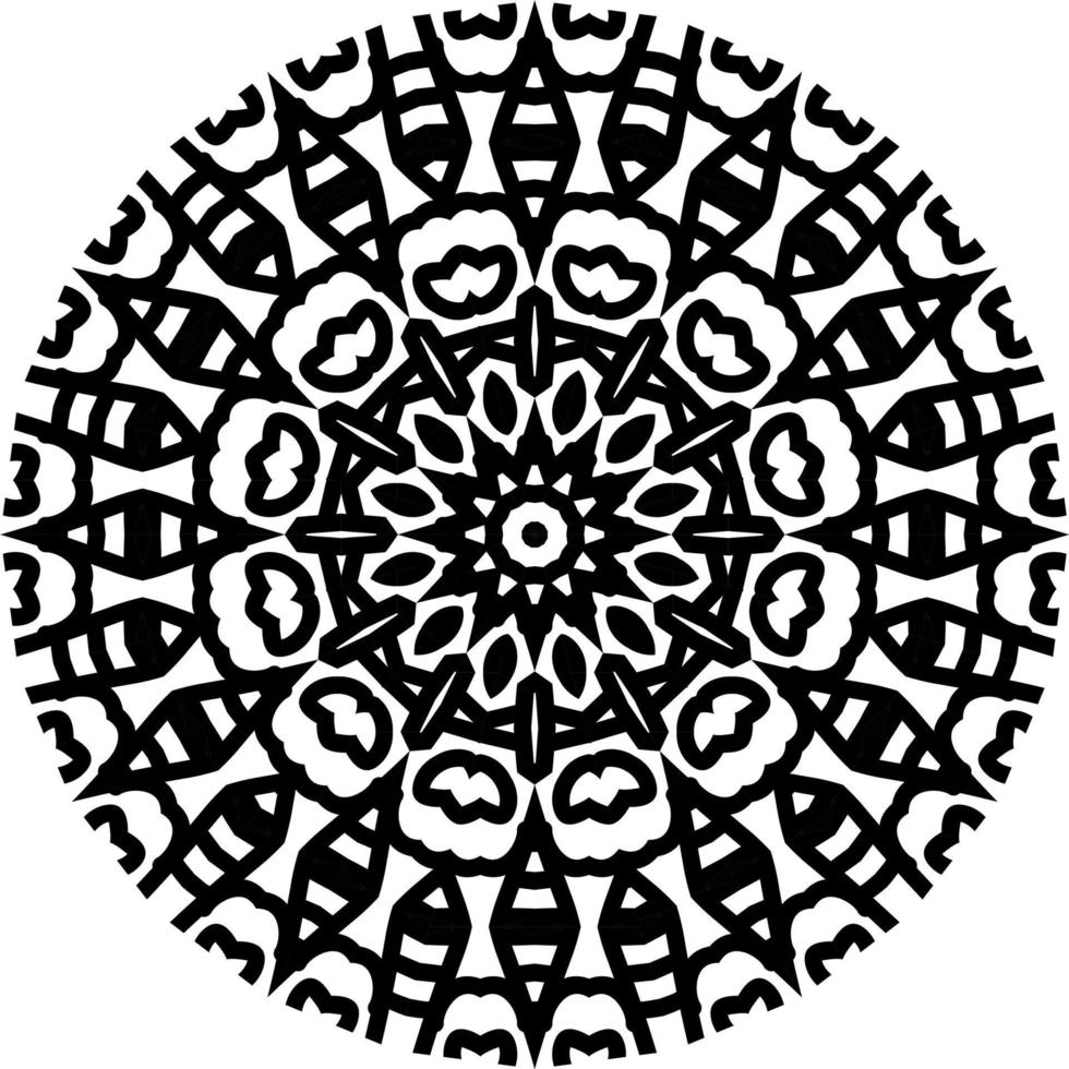 Vektor-Mandala-Design vektor