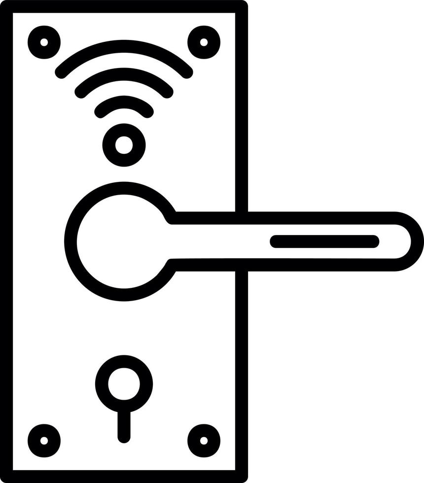 Smart-Lock-Vektor-Icon-Design vektor