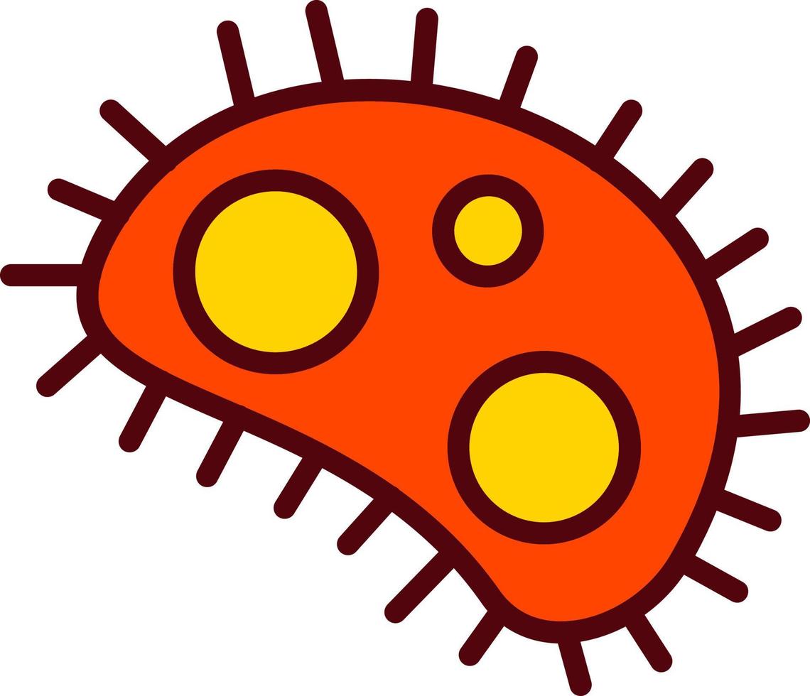 Bakterien-Vektor-Symbol vektor
