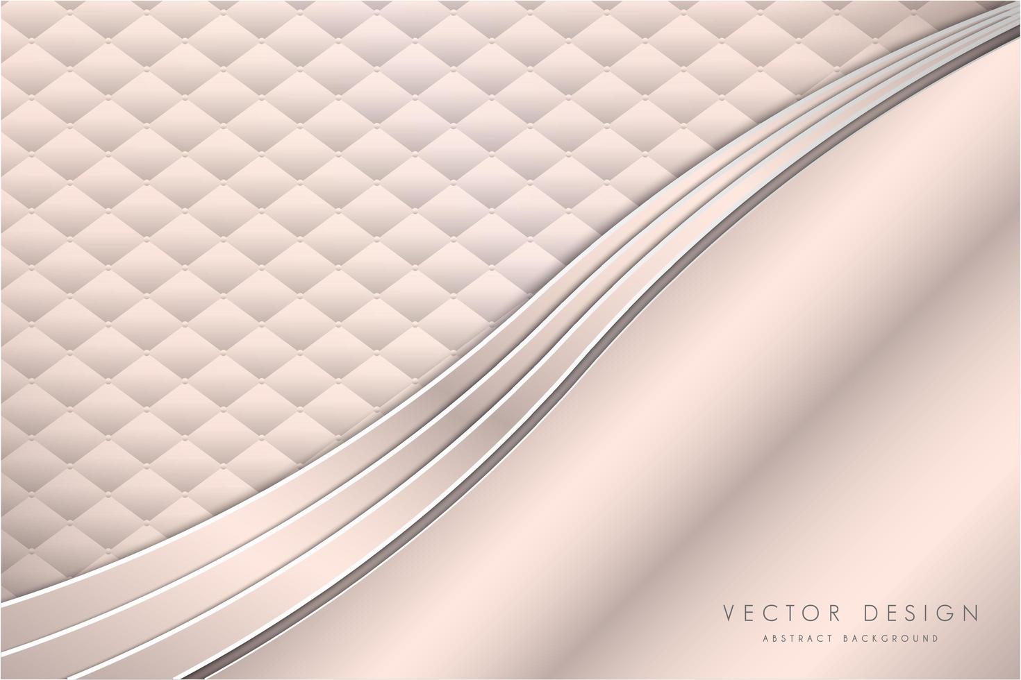 moderner rosa und silberner metallischer Hintergrund vektor