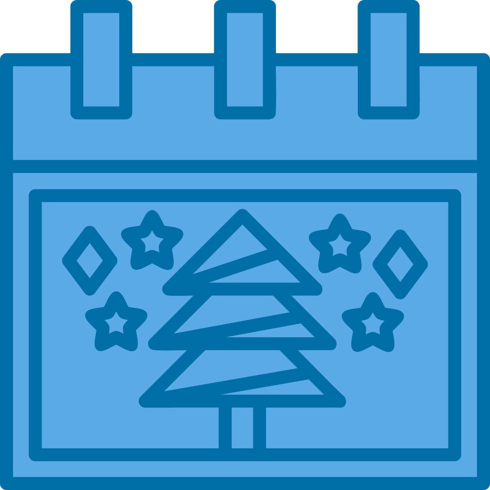 Weihnachtsbaum-Vektor-Icon-Design vektor