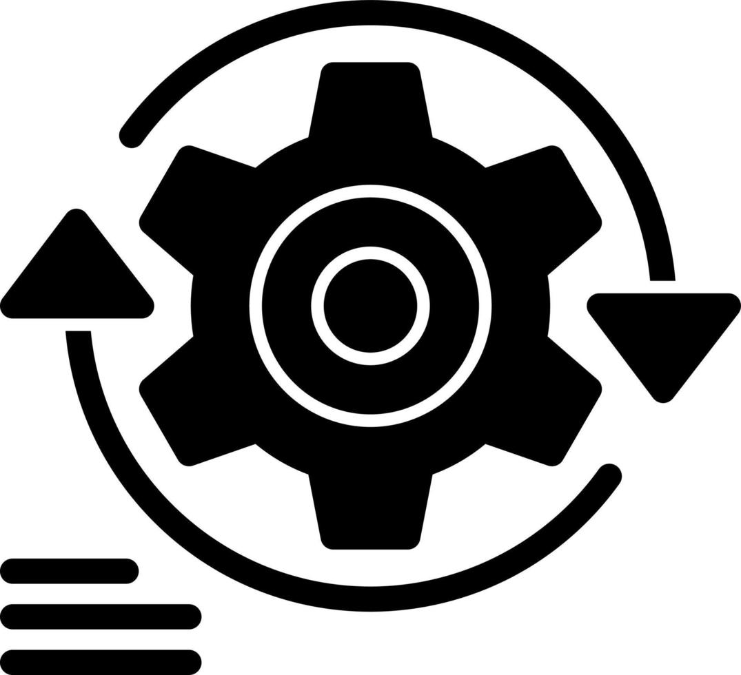 Agilität-Vektor-Icon-Design vektor